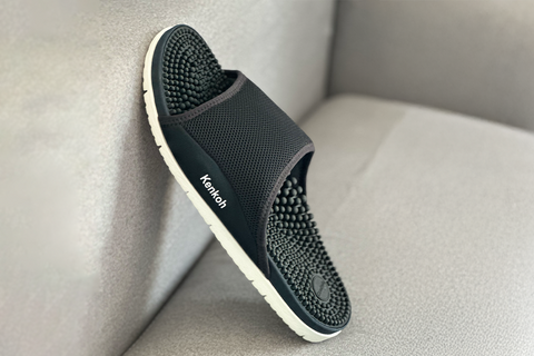 Tsuki Reflexology Sliders Black