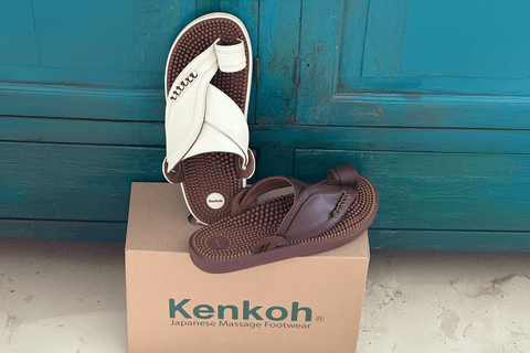 Sachi Leather Acupressure Thongs