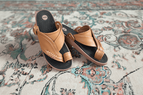Sachi Leather Acupressure Thongs