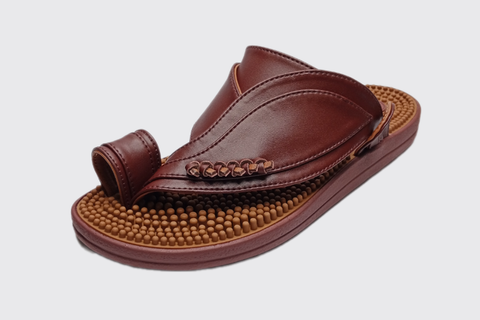 Sachi Leather Acupressure Thongs