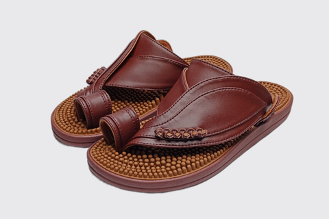 Sachi Leather Acupressure Thongs