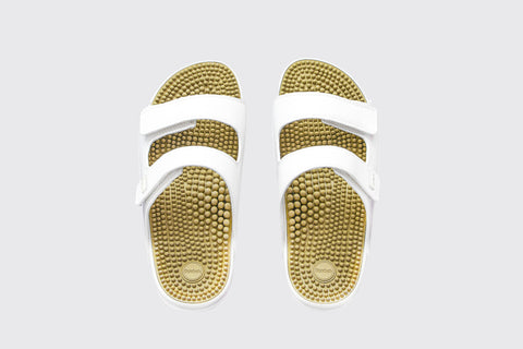 Shizuka Reflexology Sandals White
