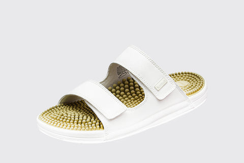 Shizuka Reflexology Sandals White