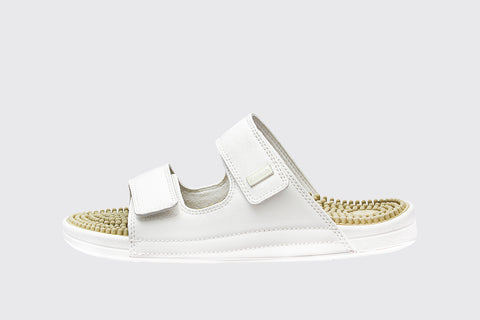 Shizuka Reflexology Sandals White