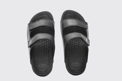 Shizuka Reflexology Sandals Black