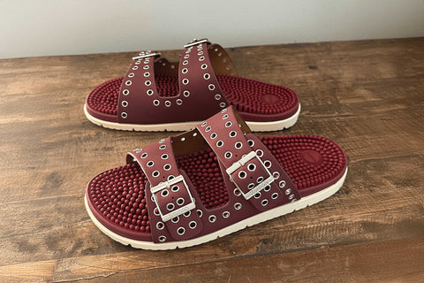 Kai Leather Reflexology Sandals