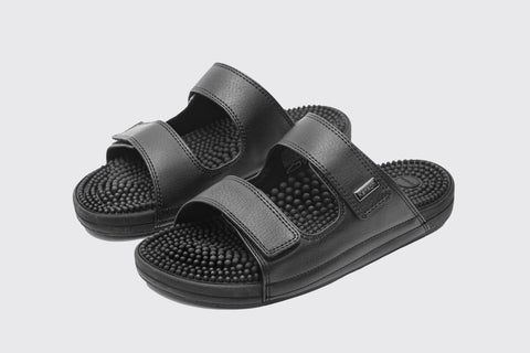Shizuka Reflexology Sandals Black