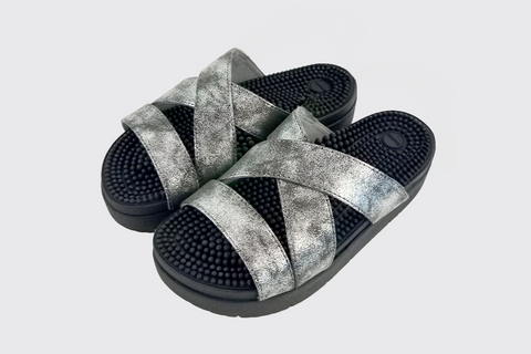 Kirei Metallic Reflexology Sandals