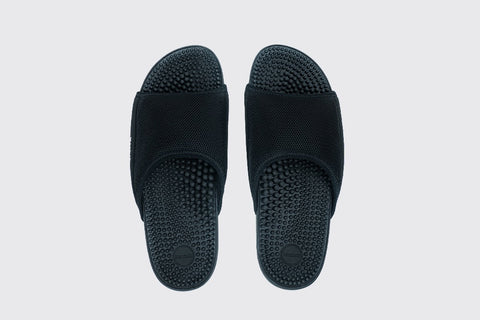Tsuki Reflexology Sliders Black