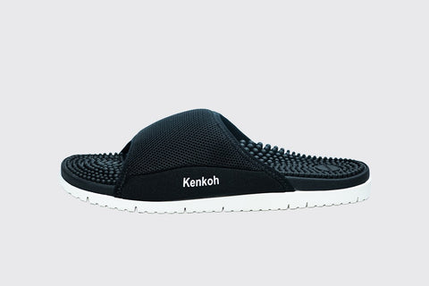 Tsuki Reflexology Sliders Black