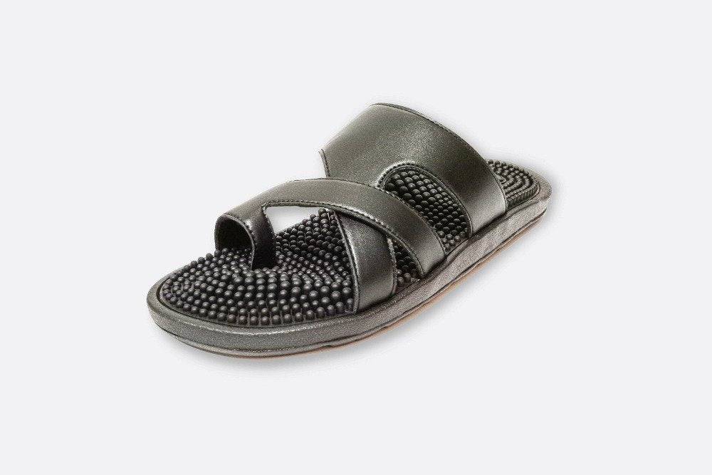 Zori toe wrap - close side